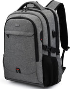 DUSLANG 17 Inch Travel Laptop Backpack Water Resistant College Backpack by DUSLANG