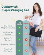 Lily Miles Baby Changing Pad Portable, Diaper Changing Mat - Image 5