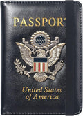 Passport Holder for Travel Passport Cover for Men Passport Wallet Case by Familiescancome