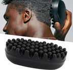 Rubber Curling Hair Brush - Twist King Sponge for Afro Hair, Washable Curl Sponge Styling Tool (Dense Tooth)