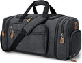 Gonex Canvas Duffle Bag 60L Travel Duffel Overnight Weekend Bag by Gonex