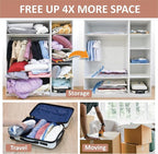 8 Pack XXL Jumbo Vacuum Storage Bags, Extra Large Vacuum Seal Bags - Image 3
