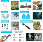 Survival Gear Professional Kit and Large Camping Backpack, First Aid Kit - Image 5