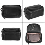 ELIZO Premium REAL Leather Toiletry Bag - Image 7