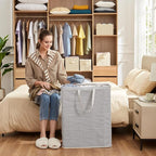 Lifewit Laundry Hamper Large Collapsible Laundry Basket, Freestanding - Image 8