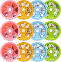 12PCS INVODA Weekly Pill Organizer 7 Compartment Rotating Pill Box by INVODA