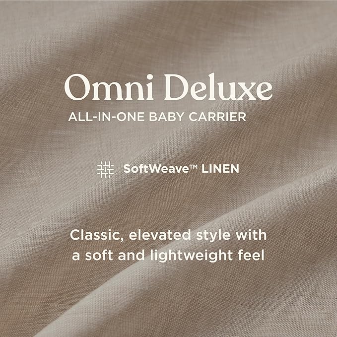 Ergobaby Omni Deluxe Baby Carrier Newborn to Toddler - Image 6