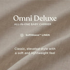 Ergobaby Omni Deluxe Baby Carrier Newborn to Toddler - Image 6