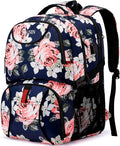 HILUSEN Lunch Cooler Backpack for Women, Extra Large 17 inch Travel Laptop by HILUSEN