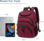 Boavan Laptop Backpack for men, 15.6 inch Laptop Bag - Image 6
