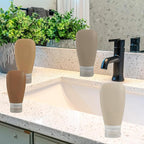 Travel Bottles for Toiletries, TSA Approved 3oz Leak Proof Silicone Refillable - Image 3