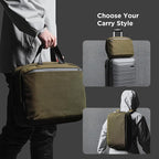 ALPAKA Elements Tech Brief Pro 12L -3-in-1 Recycled Fabric Laptop Briefcase - Image 6