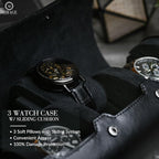Travel Watch Case – 3 Watch Organizer Travel - Image 5