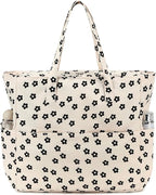 LEDAOU Beach Bag Waterproof Sandproof Women Tote Bag Pool Bag - Image 8