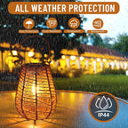 HPC Decor 2 PK Solar Lanterns - Image 3