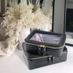 Aveniee Clear Makeup Bag Organizer, Portable Travel Toiletry Cosmetic Bag Case - Image 6
