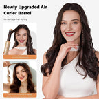 5 in 1 Blow Dryer Brush Set, Hot Air Styler Negative Ion Air Curling Air Curler, Round Brush Blow Dryer Curling Iron Hair Styling Tools Gift for Dry,Volumize, Straight,Curl,100-120V