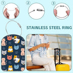 Cute Cat Animal Prints Luggage Tag - Image 3
