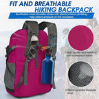 IGOLUMON Hiking Backpack 40L Packable Lightweight Camping Backpack Men Women - Image 3
