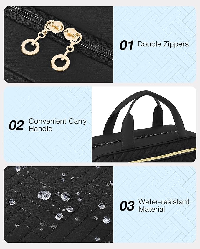 BAGSMART Hanging Travel Toiletry Organizer - Image 5