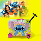 Fast Forward 18" Lilo And Stitch Kids Ride on Luggage-HardShell Rolling Travel - Image 5