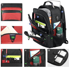 Z-MGKISS 18.4-19 Inch Extra Large Laptop Backpack, Travel Backpack - Image 2