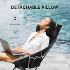 Portable High Back Camping Chair, Support Heavy Duty 440 lbs, Lightweight - Image 6