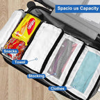 Suitcase Organizer, Travel Luggage Organizer Portable Hanging Travel Shelves - Image 5