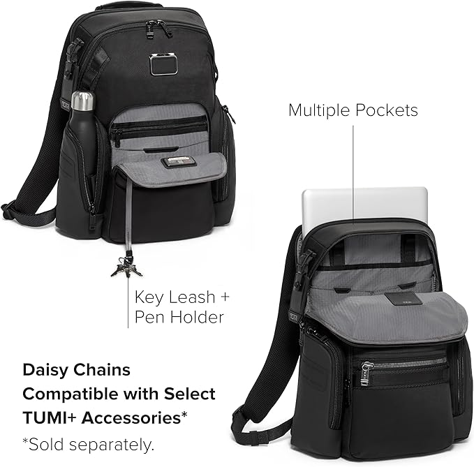 TUMI - Alpha Bravo Navigation Backpack - Everyday Travel Backpack - Fits Up to - Image 3