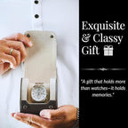Gray/Ivory - 1 Watch Travel Case - Image 3