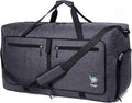 Bago Foldable Duffel Bags for Traveling Women & Men - 60L Medium Packable by BagoTravelBags
