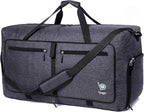 Bago Foldable Duffel Bags for Traveling Women & Men - 60L Medium Packable by BagoTravelBags