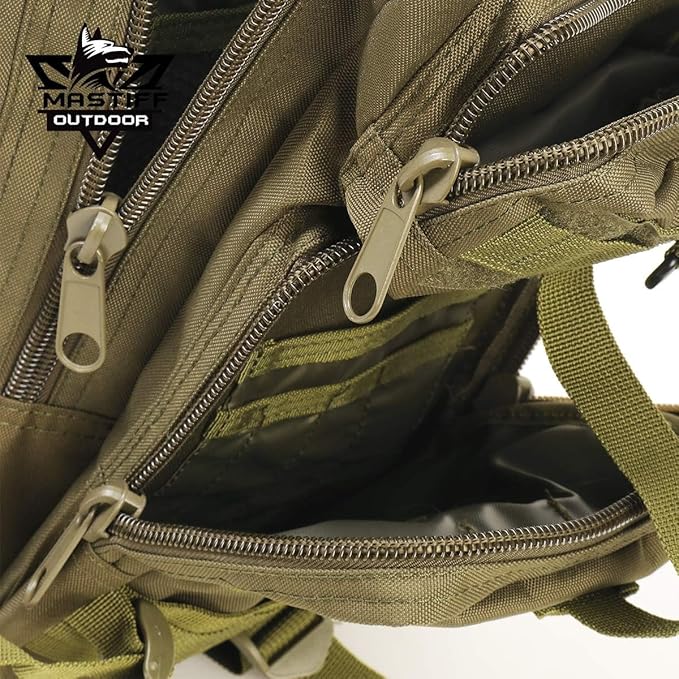 Military Tactical Pack Backpack Army Molle Bug Out Bag Small Rucksack Outdoor - Image 8
