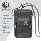 VENTURE 4TH Passport Holder Neck Wallet - Image 7