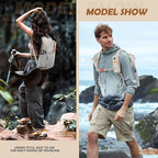 15L Small Hiking Backpack for Men Women Foldable Packable Back Pack Ultralight - Image 8