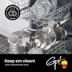 Guy Fieri's Flavortown 3.2-Quart Stainless Steel Sauce Pan - Image 7