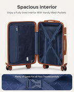 Luggage Sets 3 Piece Hardside Suitcase - Image 6
