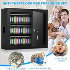 75 Keys Key Lock Box, Anti-Theft Key Cabinet - Image 8
