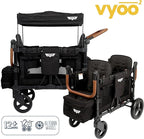 Keenz VYOO Stroller Wagon with Canopy - Image 2