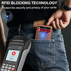 Wallet for Men Wallet with Slim Pop Up Card Holder for 12-14 Cards, RFID - Image 3