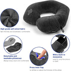 Rewondah Inflatable Travel Pillow, Inflatable Neck Pillow - Image 4