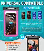 Hiearcool Waterproof Phone Pouch, Waterproof Phone Case - Image 2