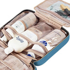 NISHEL Travel Toiletry Bag for women, Portable Hanging Organizer for Full-Sized - Image 6