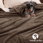 PHF Ultra Soft Fleece Blanket Twin Size, No Shed No Pilling Luxury Plush Cozy - Image 5