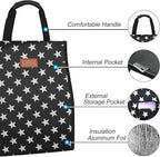Lunch Bags for Women Insulated Reusable Lunch Tote - Image 3