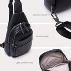 Alldaily Large Sling Bag for Women Crossbody Purse Leather Fashionable Trendy - Image 5