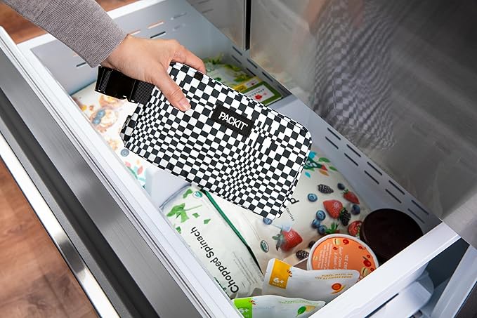 PackIt® Freezable Snack Box, Checked Out, Built - Image 4