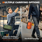 Small Tool Bag 2 Pack, Zipper Tool Pouch Two Compartments, 10 12 inch Utility - Image 5