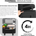 Lunch Backpack, Insulated Cooler Backpack Removable Lunch Box - Image 3