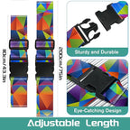 Slohif Luggage Straps for Suitcases Travel Belt Accessories Luggage Connector - Image 2
